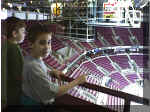 david in schott pressbox.JPG (135273 bytes)
